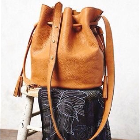 Free People Handbags - Free People Bleeker Vegan Leather Bucket B…